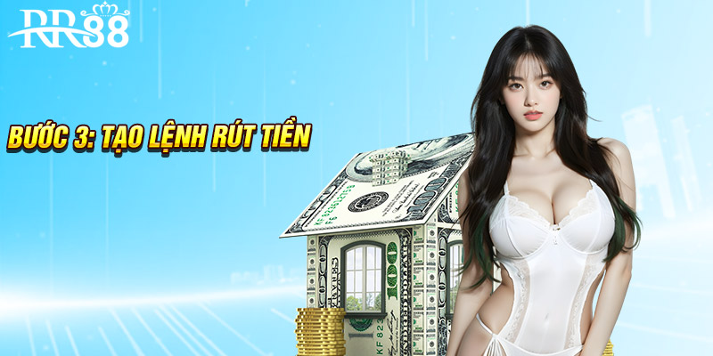 Bước 3: Tạo lệnh rút tiền